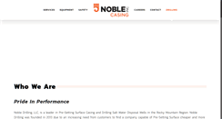 Desktop Screenshot of nobledrilling.net